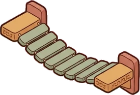 Wall shelves, a sticker from the Cat Café world