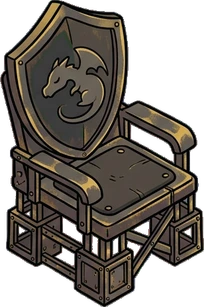 Armchairs, a sticker from the The Dragon's Hoard world