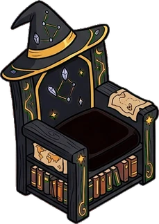 Armchairs, a sticker from the The Dragon's Hoard world