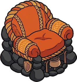 Armchairs, a sticker from the The Dragon's Hoard world