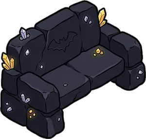 Benches, a sticker from the The Dragon's Hoard world