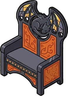 Benches, a sticker from the The Dragon's Hoard world