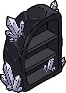 Bookcases, a sticker from the The Dragon's Hoard world