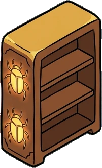 Bookcases, a sticker from the The Dragon's Hoard world