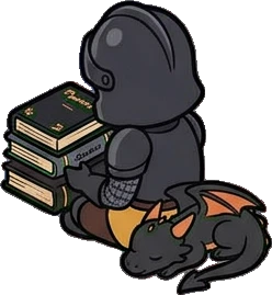 People together, a sticker from the The Dragon's Hoard world
