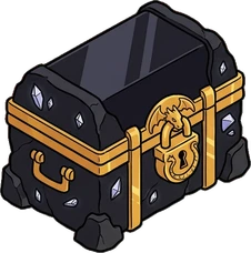 Chests and trunks, a sticker from the The Dragon's Hoard world