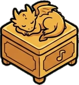 Collectibles, a sticker from the The Dragon's Hoard world