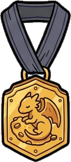 Collectibles, a sticker from the The Dragon's Hoard world