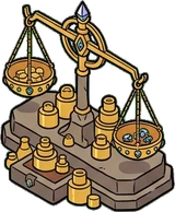 Gadgets and devices, a sticker from the The Dragon's Hoard world