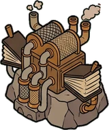 Gadgets and devices, a sticker from the The Dragon's Hoard world