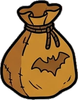 Baskets and floor things, a sticker from the The Dragon's Hoard world
