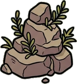 Small plants, a sticker from the The Dragon's Hoard world