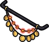 Garlands and hanging things, a sticker from the The Dragon's Hoard world