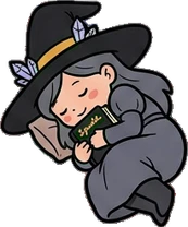 People lying down, a sticker from the The Dragon's Hoard world