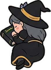 People lying down, a sticker from the The Dragon's Hoard world