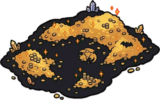 Rugs, a sticker from the The Dragon's Hoard world