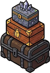 Shelf things, a sticker from the The Dragon's Hoard world