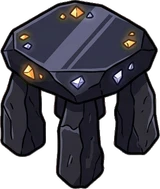 Side tables, a sticker from the The Dragon's Hoard world