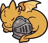 Cats and small animals, a sticker from the The Dragon's Hoard world