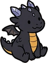 Cats and small animals, a sticker from the The Dragon's Hoard world
