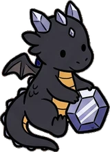 Cats and small animals, a sticker from the The Dragon's Hoard world