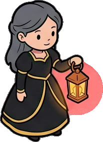 People standing, a sticker from the The Dragon's Hoard world