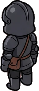 People standing, a sticker from the The Dragon's Hoard world
