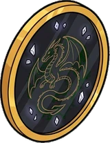 Wall art and frames, a sticker from the The Dragon's Hoard world