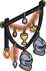 Wall art and frames, a sticker from the The Dragon's Hoard world