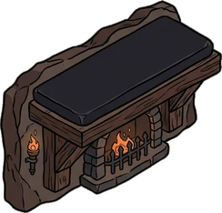 Wall shelves, a sticker from the The Dragon's Hoard world