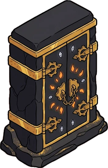 Wardrobes, a sticker from the The Dragon's Hoard world