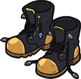 Bags, hats and shoes, a sticker from the The Dragon's Hoard world