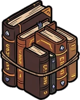 Bags, hats and shoes, a sticker from the The Dragon's Hoard world