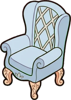 Armchairs, a sticker from the Dreamy Pastel Bedroom world