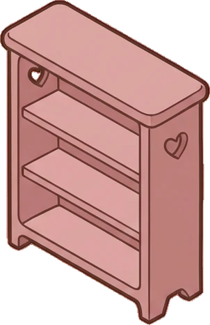 Bookcases, a sticker from the Dreamy Pastel Bedroom world