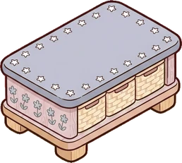 Coffee tables, a sticker from the Dreamy Pastel Bedroom world