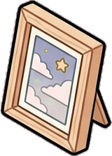 Collectibles, a sticker from the Dreamy Pastel Bedroom world