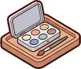 Collectibles, a sticker from the Dreamy Pastel Bedroom world