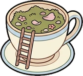 Pet beds and homes, a sticker from the Dreamy Pastel Bedroom world