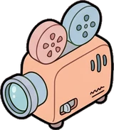 Gadgets and devices, a sticker from the Dreamy Pastel Bedroom world
