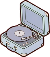 Hobby gear, a sticker from the Dreamy Pastel Bedroom world
