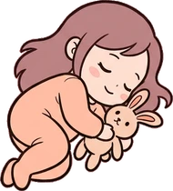 People lying down, a sticker from the Dreamy Pastel Bedroom world