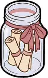 Shelf things, a sticker from the Dreamy Pastel Bedroom world