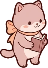 Cats and small animals, a sticker from the Dreamy Pastel Bedroom world