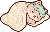 Cats and small animals, a sticker from the Dreamy Pastel Bedroom world