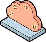 Candles and small lights, a sticker from the Dreamy Pastel Bedroom world