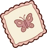 Cushions and blankets, a sticker from the Dreamy Pastel Bedroom world