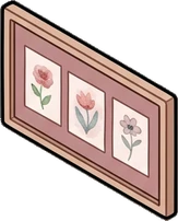 Wall art and frames, a sticker from the Dreamy Pastel Bedroom world