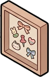 Wall art and frames, a sticker from the Dreamy Pastel Bedroom world
