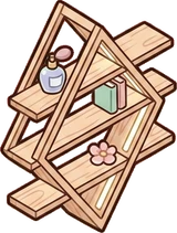 Wall lights, a sticker from the Dreamy Pastel Bedroom world
